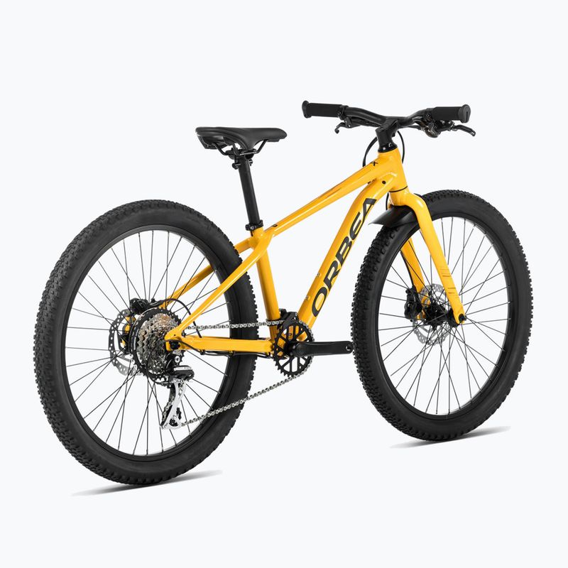 Bicicletta da bambino Orbea MX 24 Team Disc mango/nero 3
