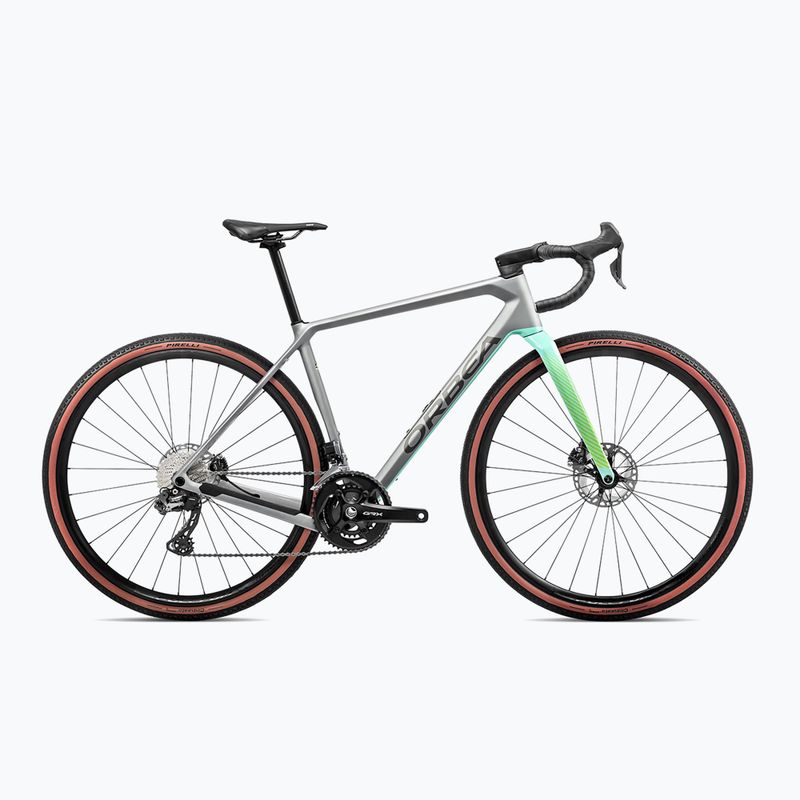 Orbea Terra M20i Team 2023 argento/verde gravel bike