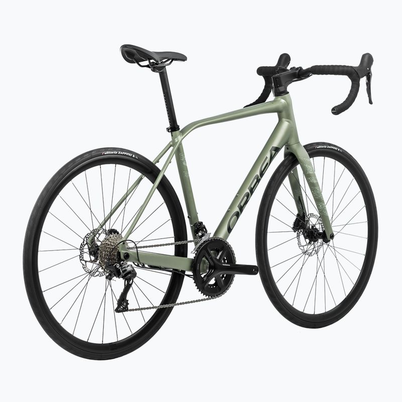 Orbea Avant H30 2024 verde carciofo metallizzato bici da corsa 3