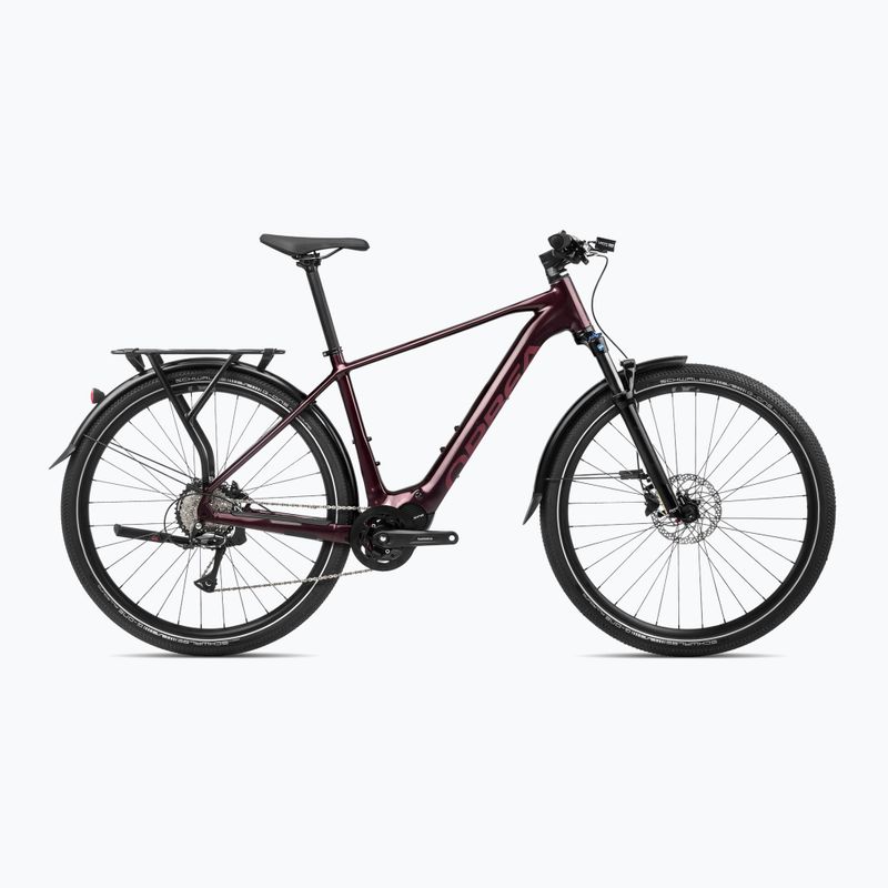 Bicicletta elettrica Orbea Kemen 40 540Wh 2024 rosso scuro