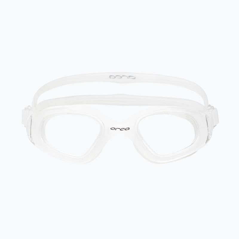 Occhialini da nuoto Orca Killa Comfort bianchi e trasparenti 2