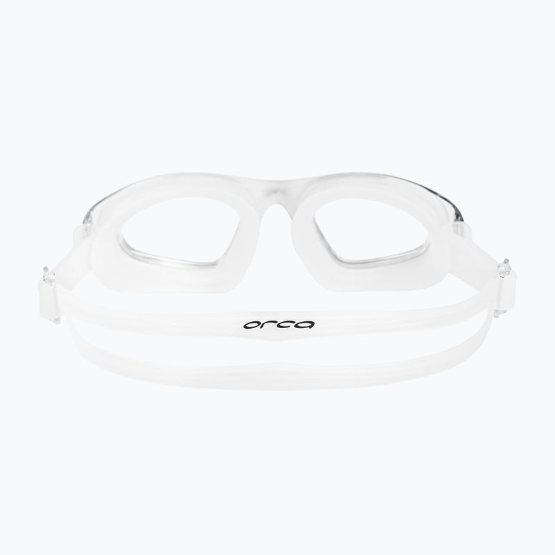 Occhialini da nuoto Orca Killa Comfort bianchi e trasparenti 3
