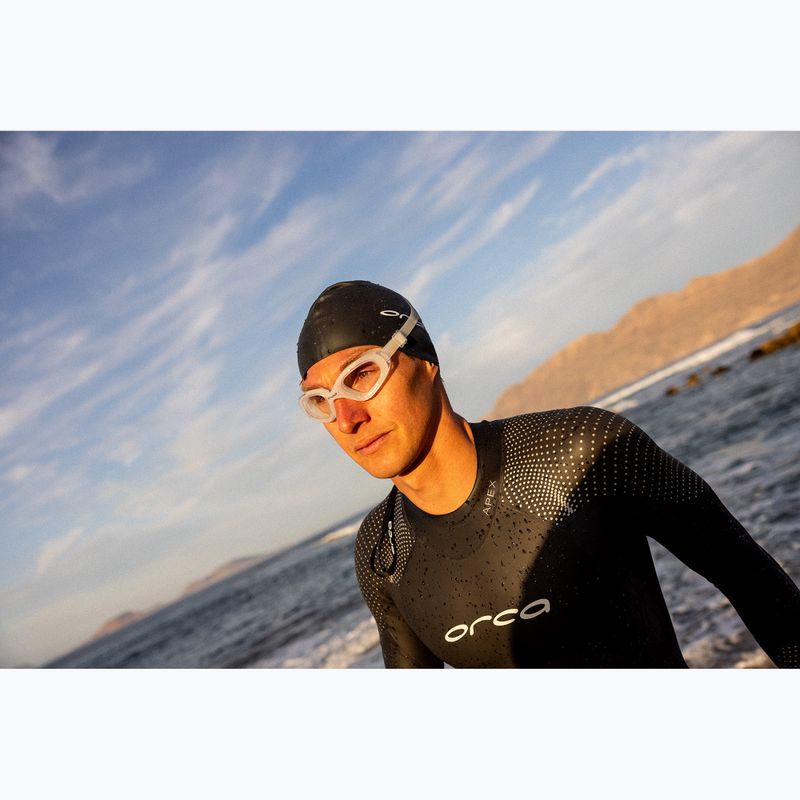 Occhialini da nuoto Orca Killa Comfort bianchi e trasparenti 5