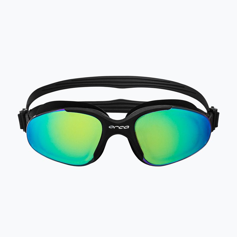 Occhialini da nuoto Orca Killa Comfort neri a specchio 2