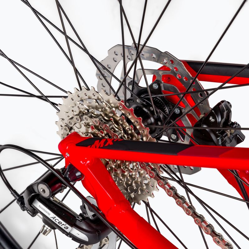 Orbea MX 50 29 rosso/nero mountain bike 5