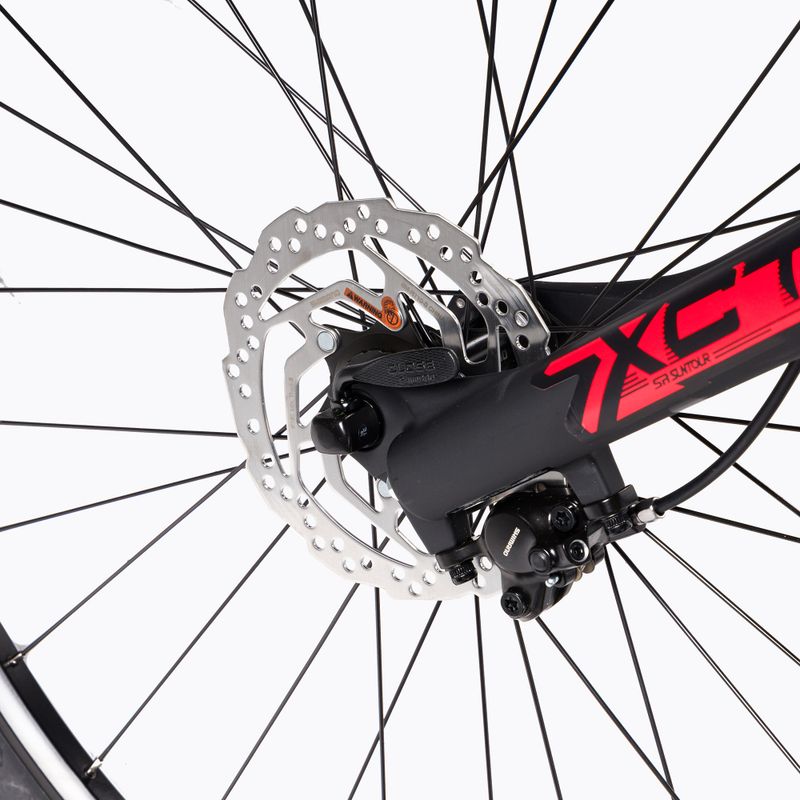 Orbea MX 40 29 blu/rosso mountain bike 13