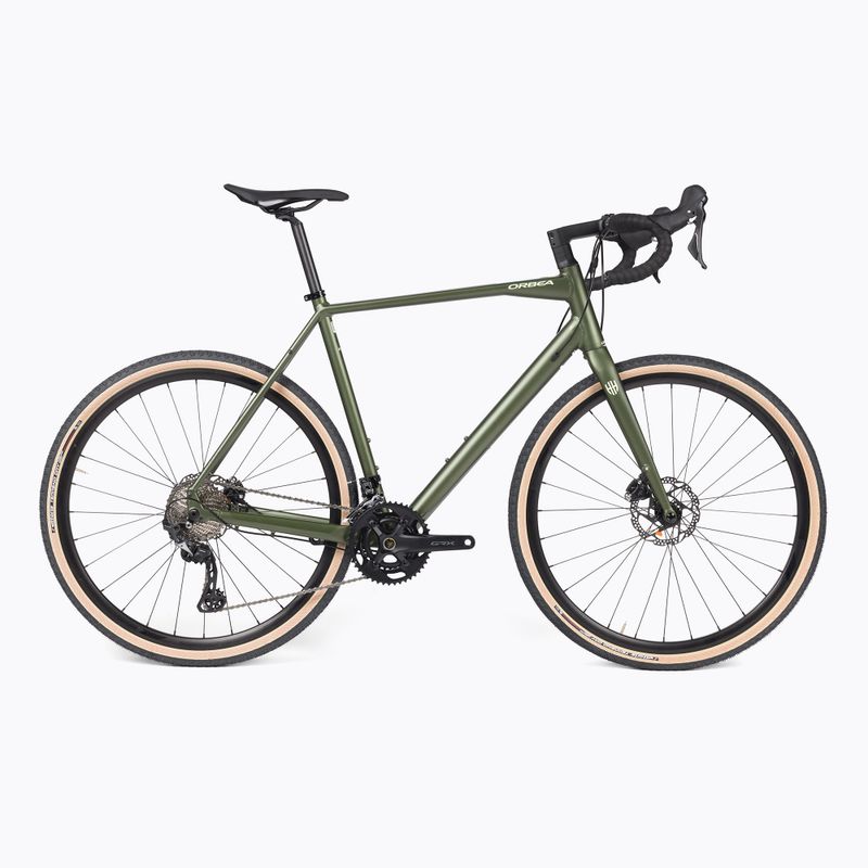 Orbea Terra H30, bici da ghiaia verde militare
