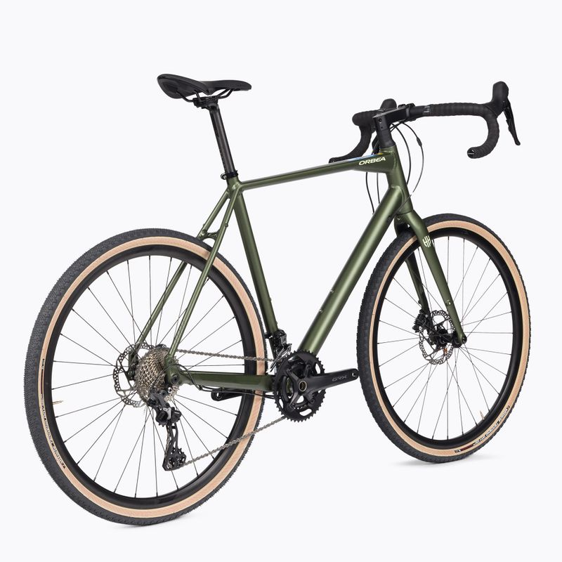 Orbea Terra H30, bici da ghiaia verde militare 3