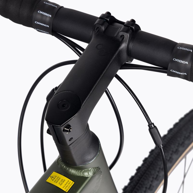 Orbea Terra H30, bici da ghiaia verde militare 6