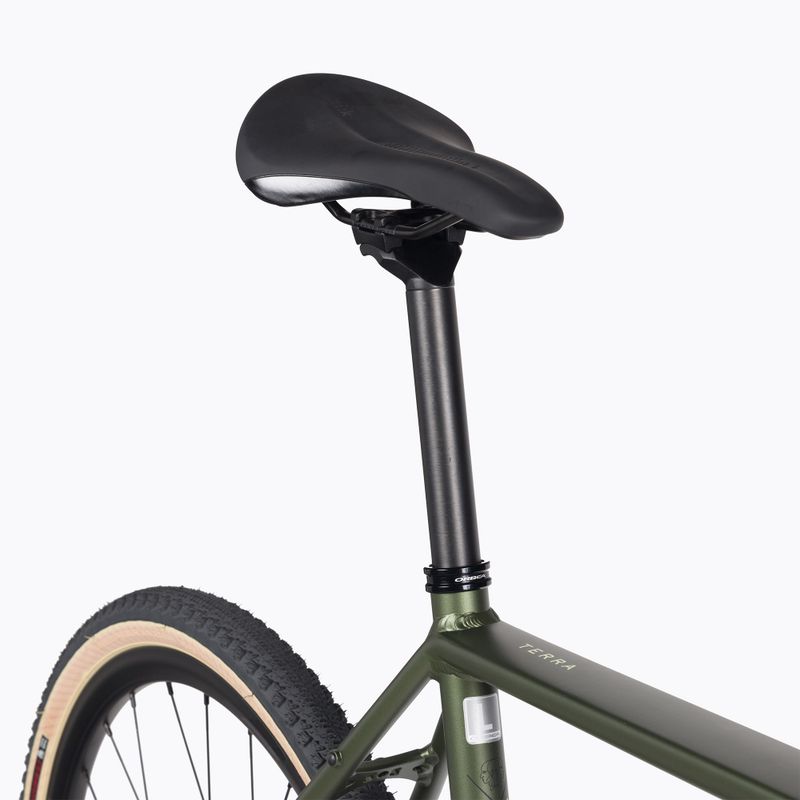 Orbea Terra H30, bici da ghiaia verde militare 7