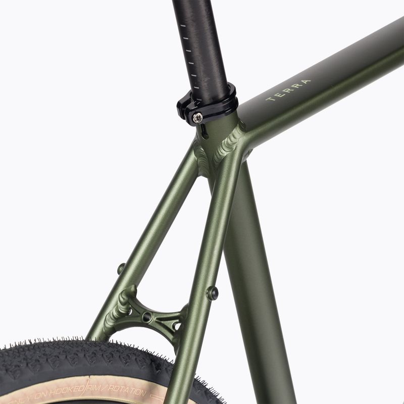 Orbea Terra H30, bici da ghiaia verde militare 8