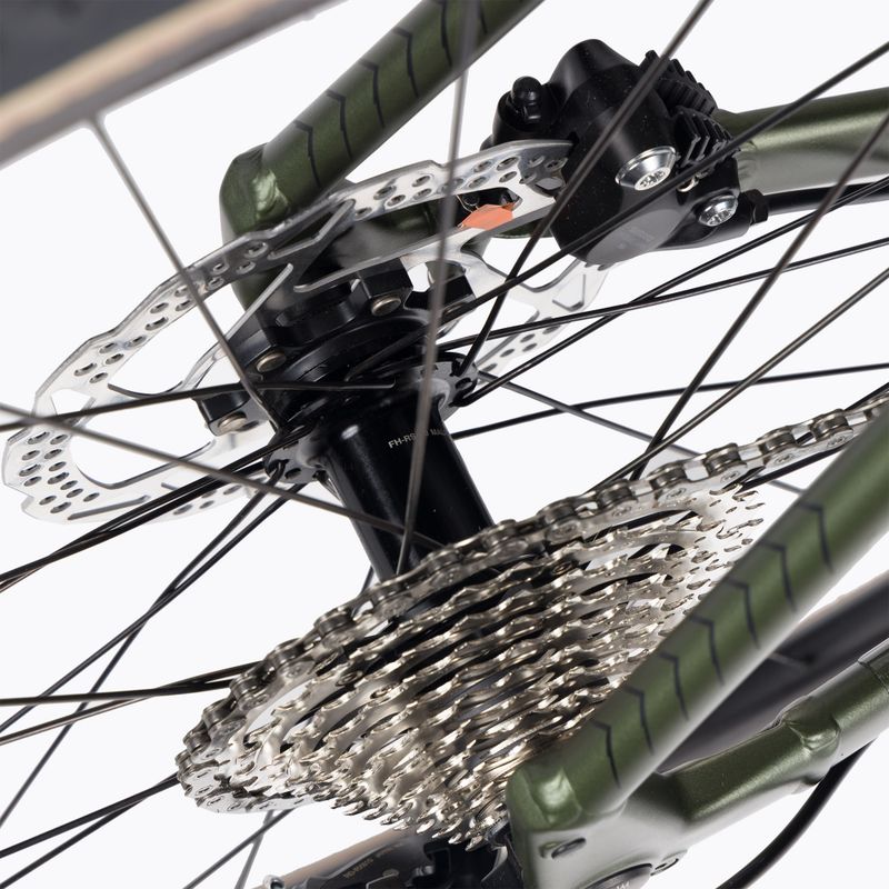 Orbea Terra H30, bici da ghiaia verde militare 12
