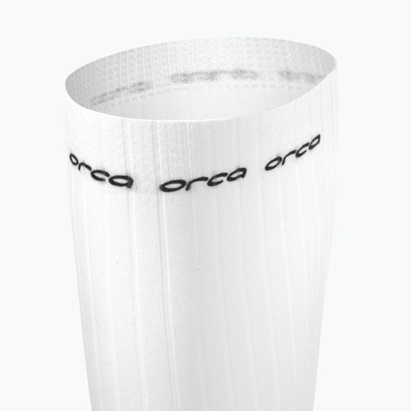 Gambali da ciclismo Orca Aero Calf black white 2