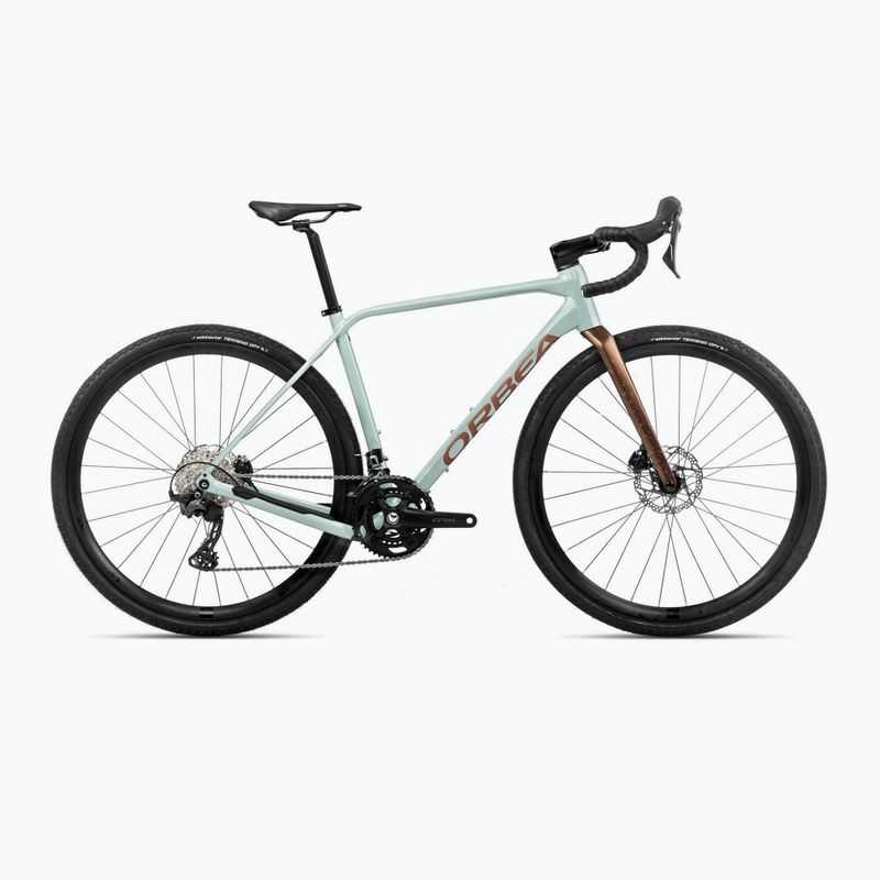 Orbea Terra H30 2025 blu pietra/rame gravel bike