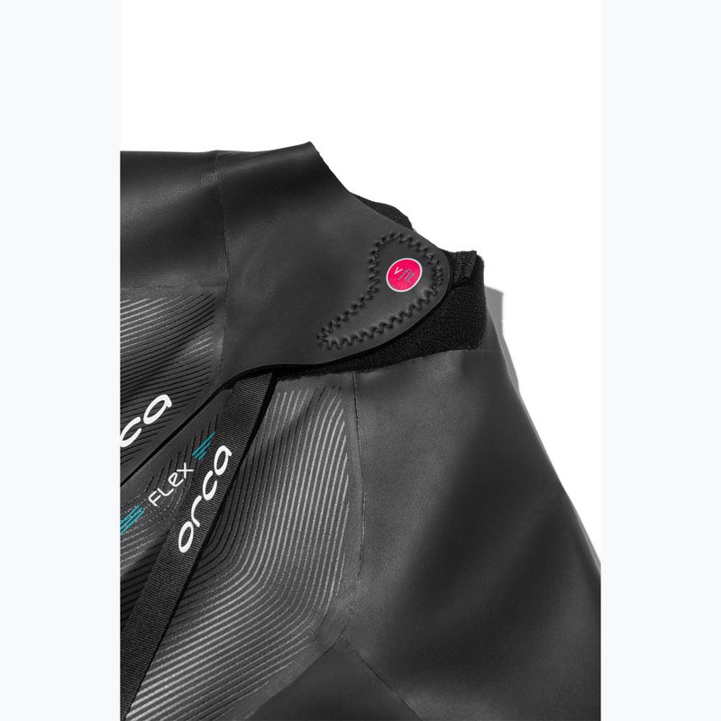 Muta da triathlon da donna Orca Athlex Flex V2 nero 5