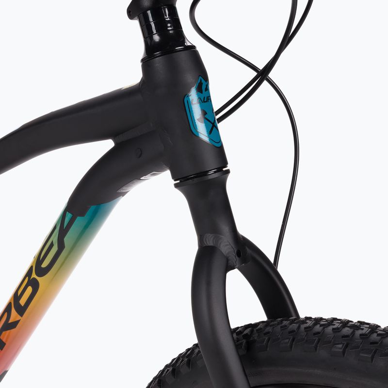 Orbea Laufey 24 H30 2022 nero/arcobaleno bici da bambino 7