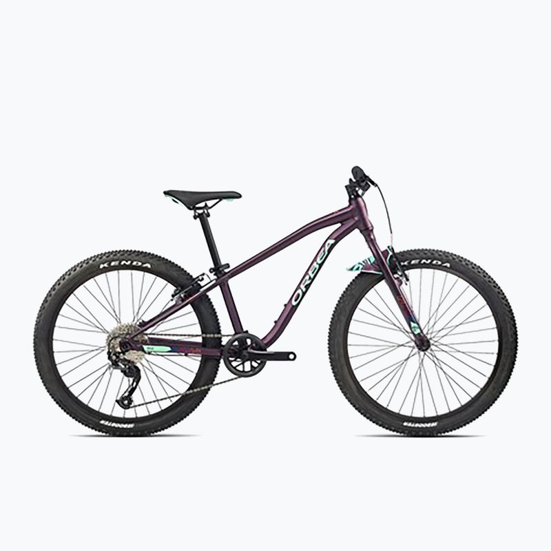 Bicicletta da bambino Orbea MX 24 Dirt 2022 viola/menta 6