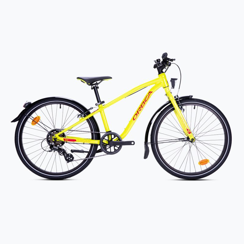 Bicicletta per bambini Orbea MX 24 Park 2022 lime/watermelon