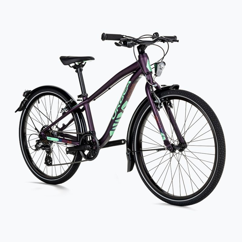 Bicicletta per bambini Orbea MX 24 Park 2022 viola/menta 2