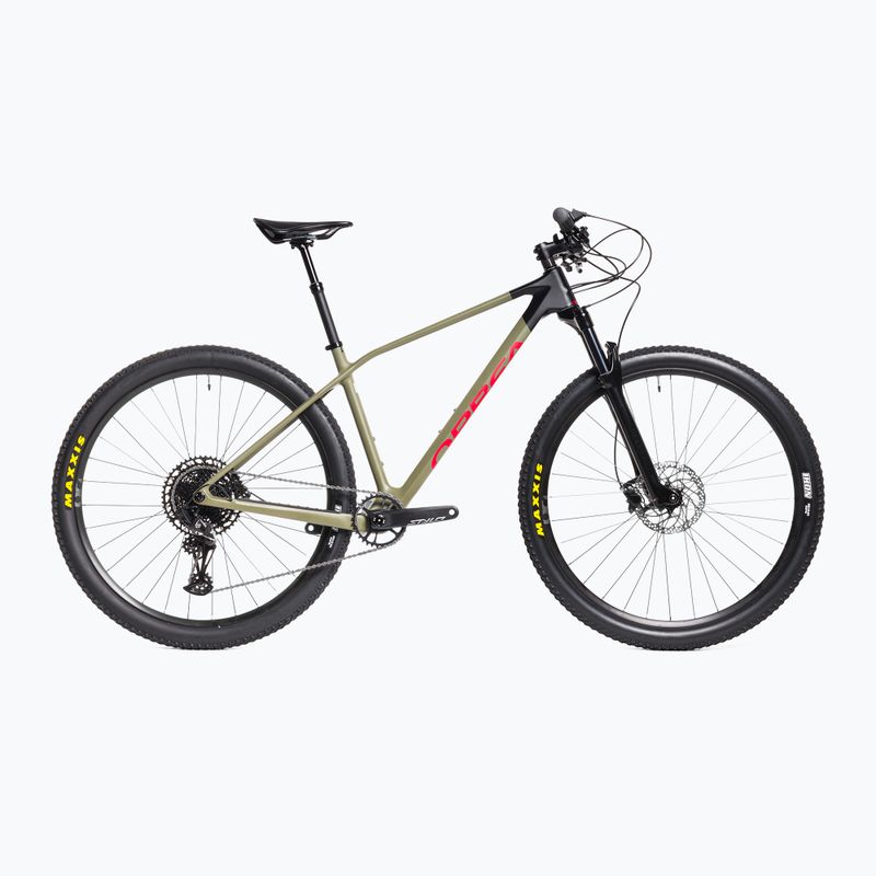 Orbea Alma M51-Eagle 2022 verde/rosso mountain bike