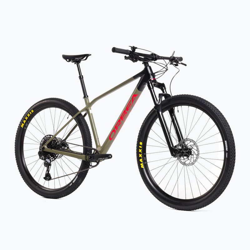 Orbea Alma M51-Eagle 2022 verde/rosso mountain bike 2