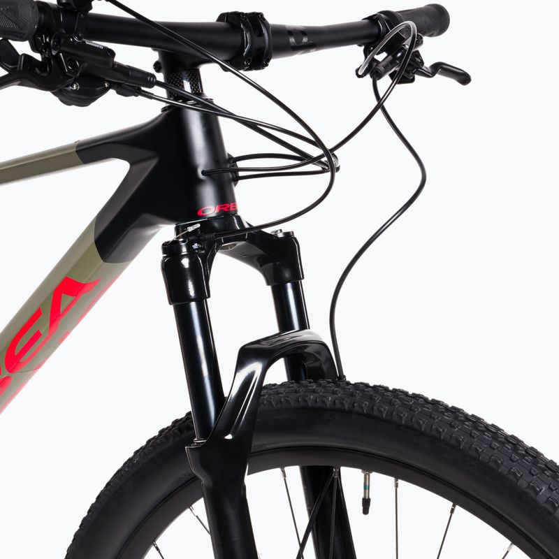 Orbea Alma M51-Eagle 2022 verde/rosso mountain bike 7