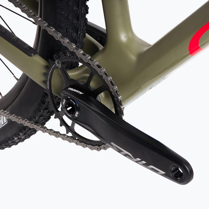 Orbea Alma M51-Eagle 2022 verde/rosso mountain bike 11