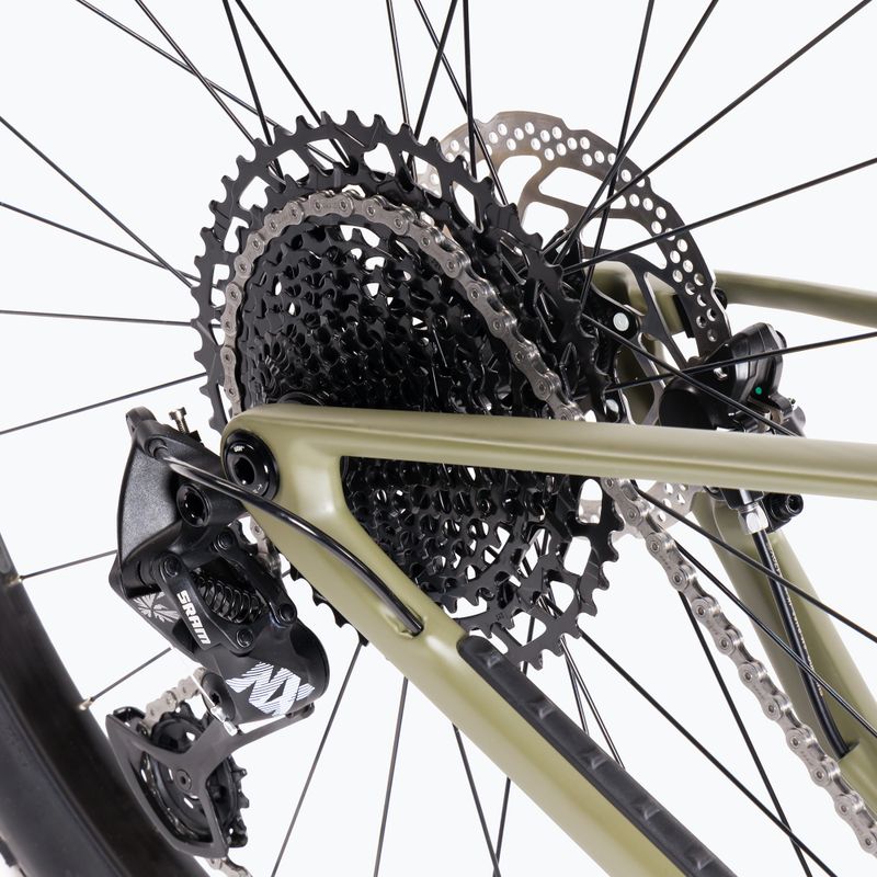 Orbea Alma M51-Eagle 2022 verde/rosso mountain bike 12
