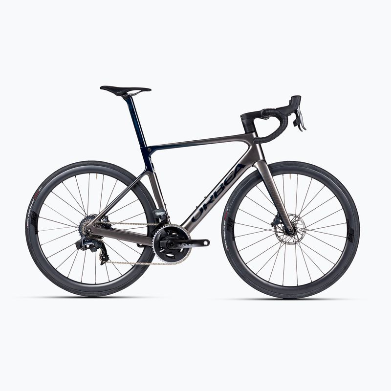 Orbea Orca M21e LTD PWR 2022 bici da corsa antracite/blu