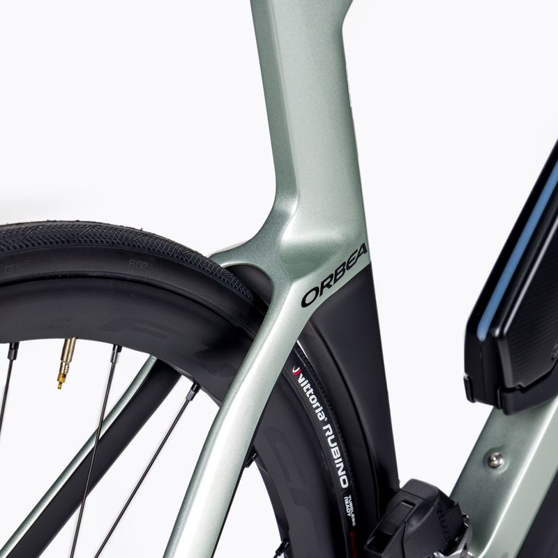 Orbea Orca Aero M31el LTD PWR 2022 argento bicicletta da strada 9