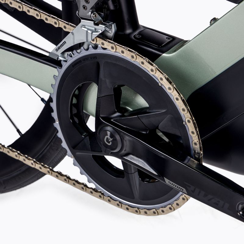 Orbea Orca Aero M31el LTD PWR 2022 argento bicicletta da strada 11