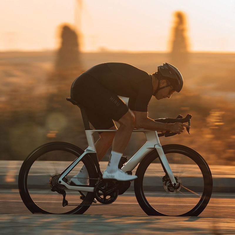 Orbea Orca Aero M31el LTD PWR 2022 argento bicicletta da strada 16
