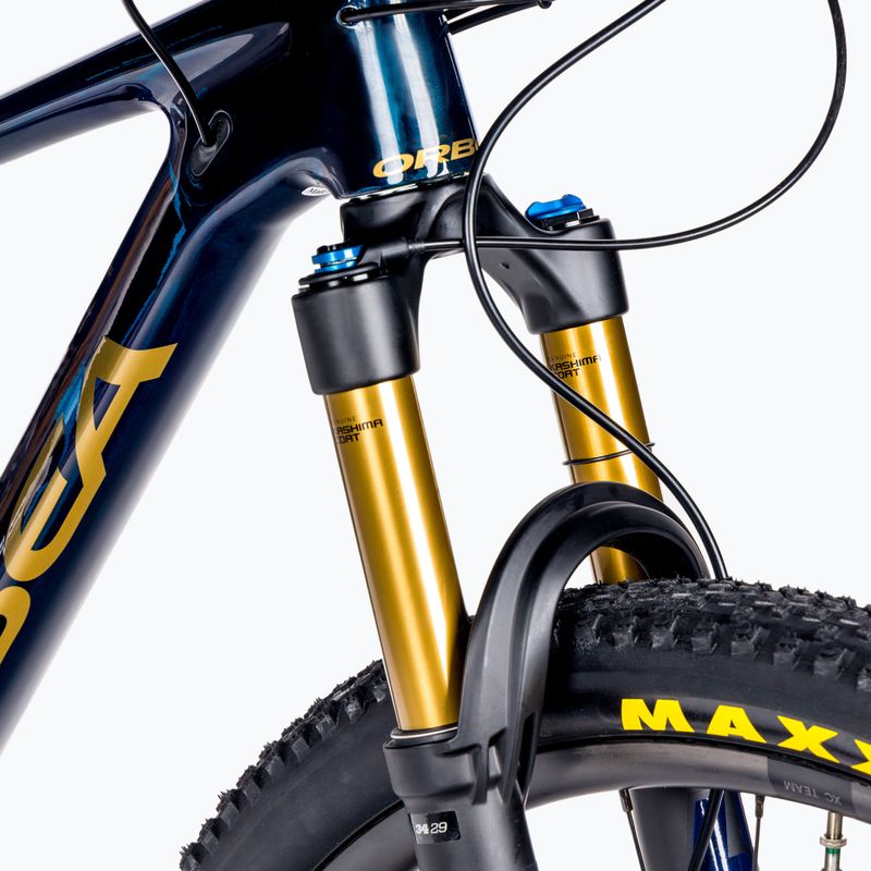 Orbea Oiz M-Pro TR blu/oro mountain bike 7
