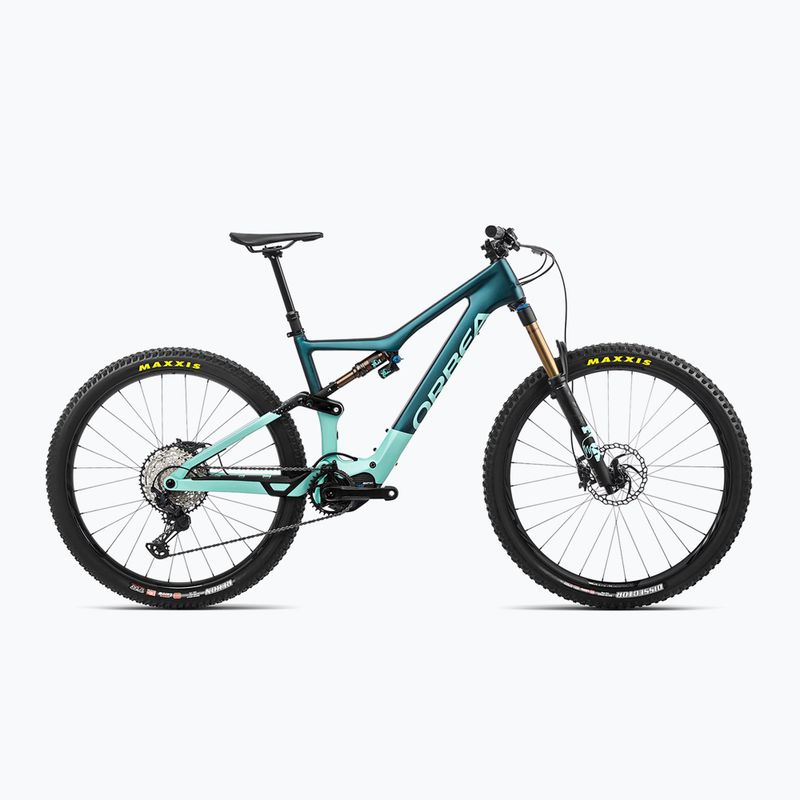Orbea Rise M10 36V 360Wh 2022 verde/oceano bici elettrica