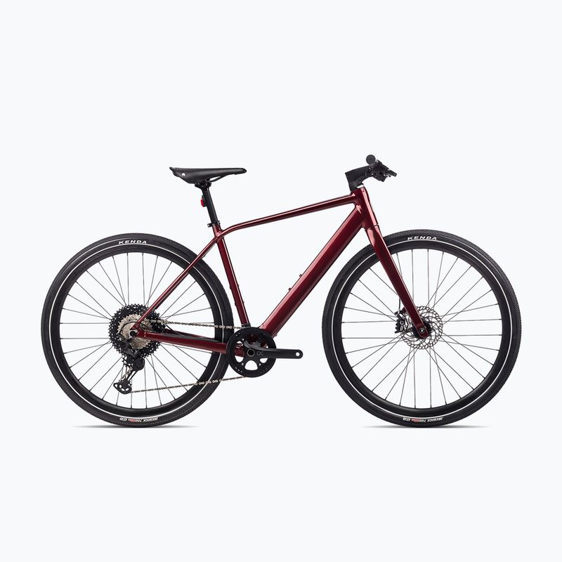 Orbea Vibe H10 36V 6.9Ah 248Wh 2022 rosso scuro metallizzato bici elettrica