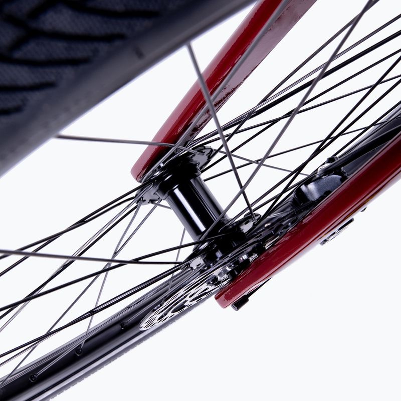 Orbea Vibe H10 EQ 36V 6.9Ah 248Wh 2022 rosso scuro metallizzato bici elettrica 12