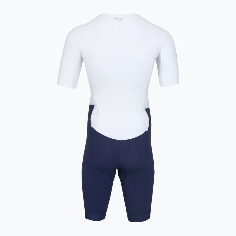 Body da triathlon da uomo Orca Athlex Aero Race Suit white 2