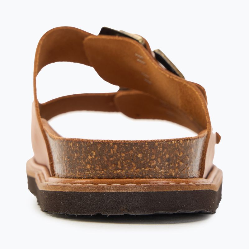 Genuins Galia Leather Dress camel infradito da donna 6