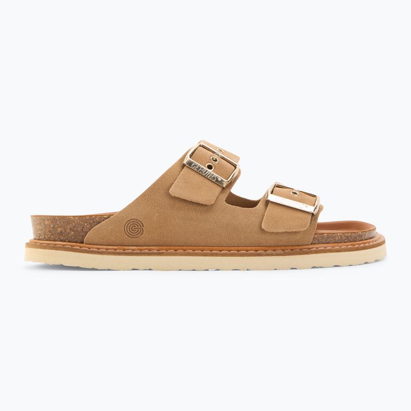 Infradito da donna Genuins Hawaii Velour almond 2