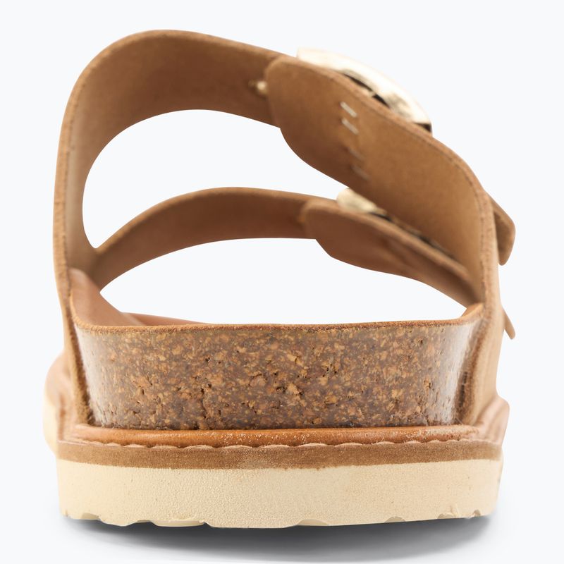 Infradito da donna Genuins Hawaii Velour almond 6