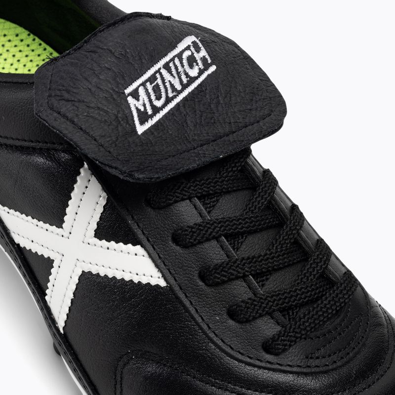 MUNICH Turf Mundial U25 negro scarpe da calcio 8