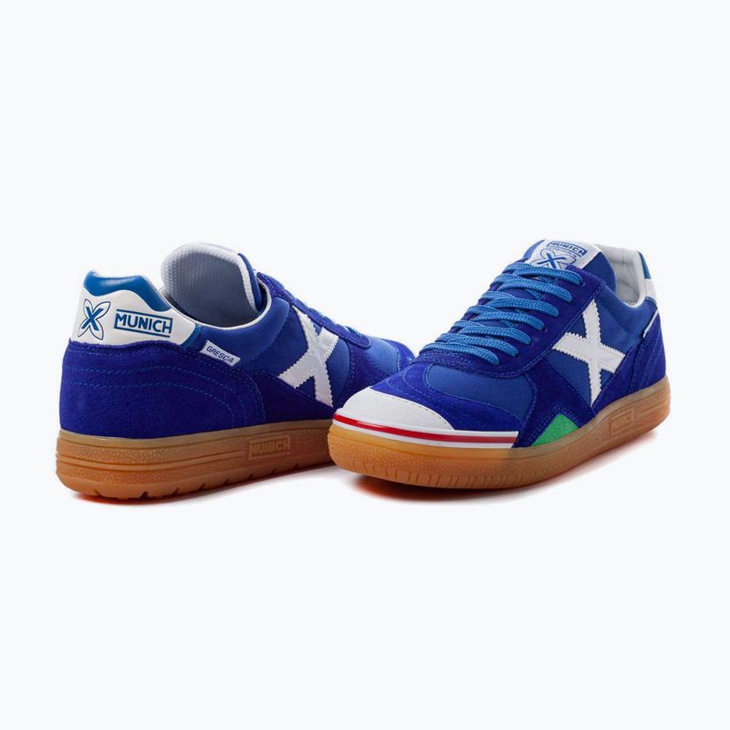 Scarpe da calcio MUNICH Gresca blu navy 9