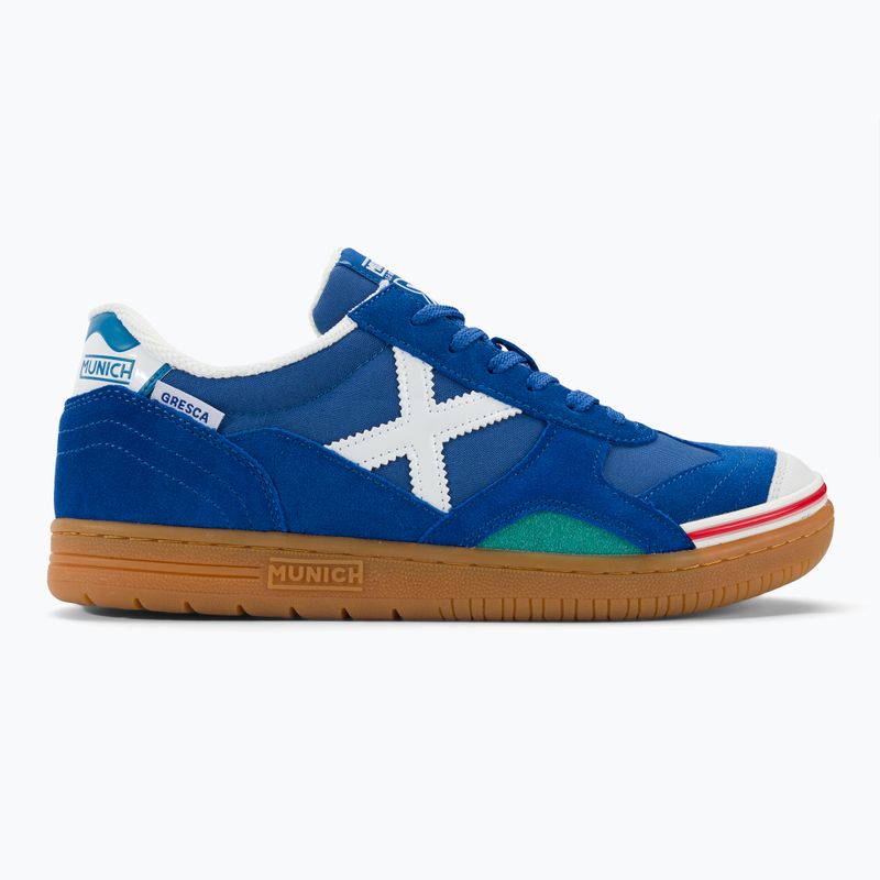 Scarpe da calcio MUNICH Gresca blu navy 2