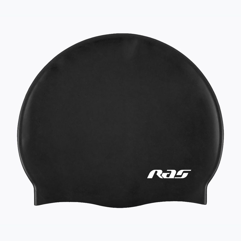 Cuffia da nuoto RAS Silicone black