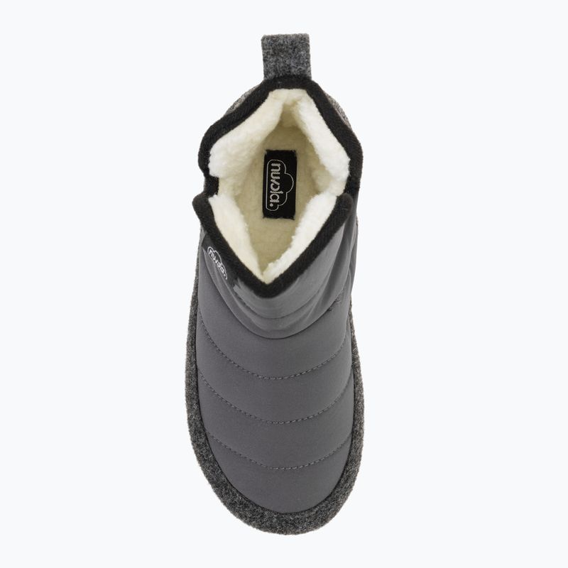 Nuvola Boot New Wool pantofole invernali grigio scuro 6