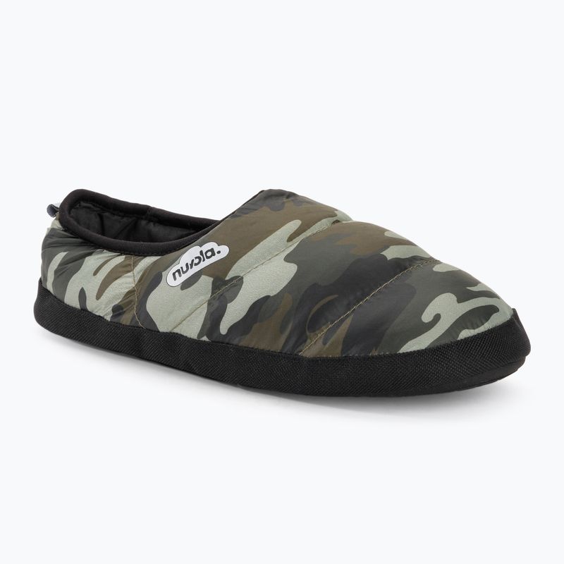 Nuvola Classic nuove pantofole invernali verde mimetico