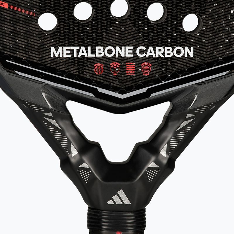Racchetta da padel adidas Metalbone Carbon 2026 black/red 7