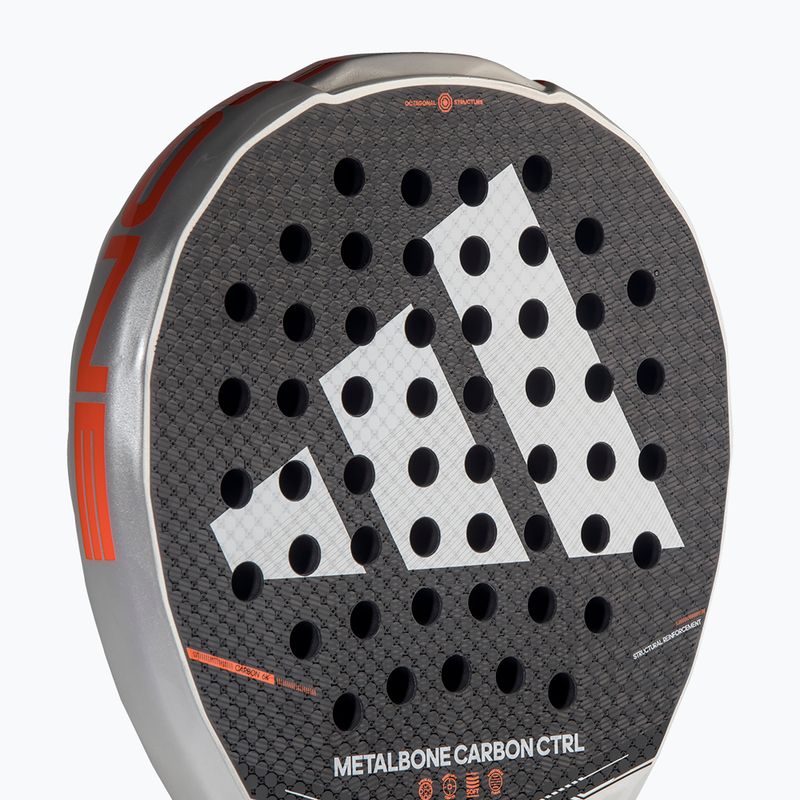 Racchetta da padel adidas Metalbone Carbon CTRL 2026 white/black 6