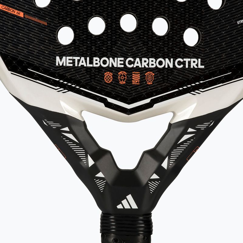 Racchetta da padel adidas Metalbone Carbon CTRL 2026 white/black 8