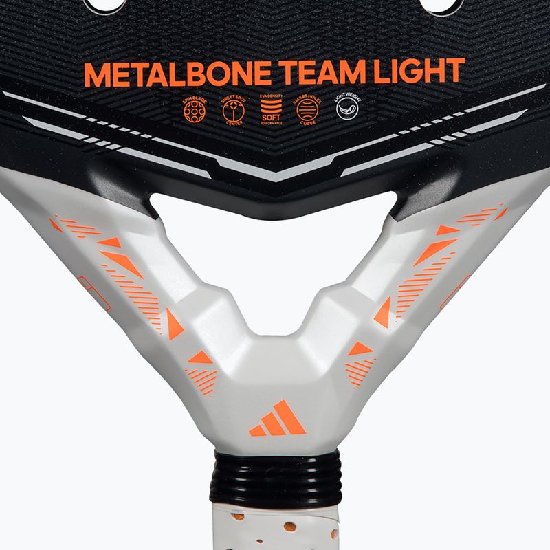 Racchetta da padel adidas Metalbone Team Light 2026 black/white 7